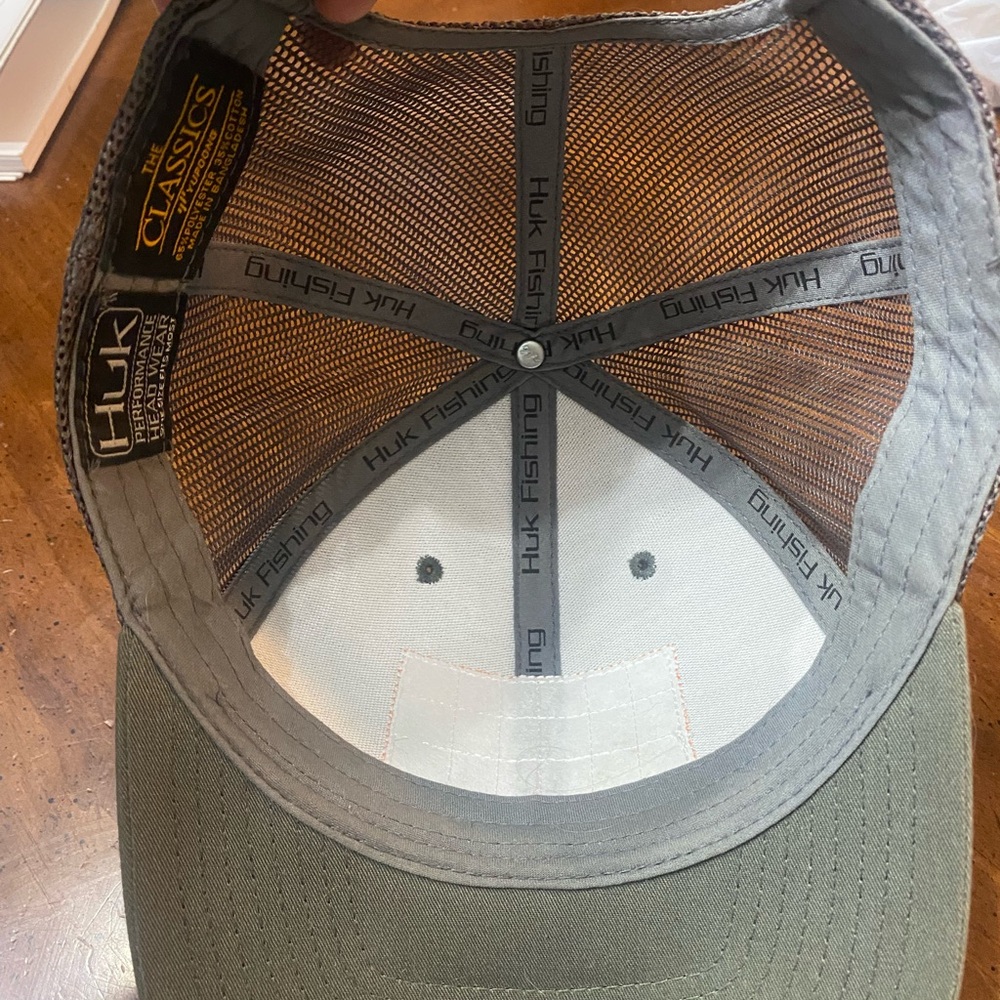 Huk Olive Green Fishing Hat